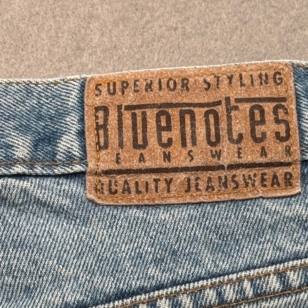 Vintage Bluenotes Bermuda Shorts Men's 38x11 Blue‎ Light Wash Relaxed Fit Canada - Picture 5 of 7